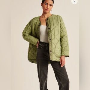Abercrombie Quilted Liner Jacket
